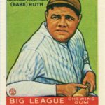 Babe Ruth Reprint RP card