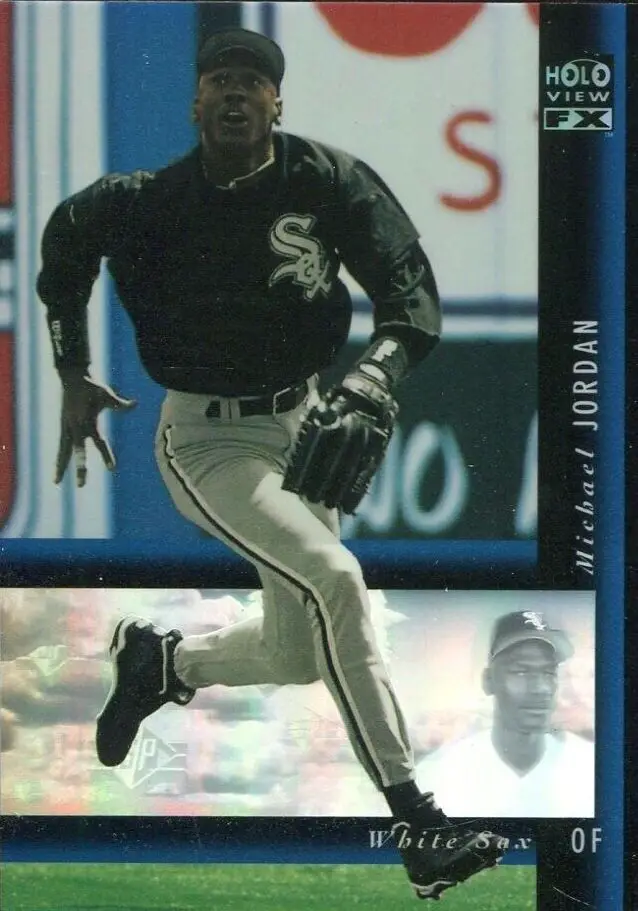 1994 Special Print Holoview FX Michael Jordan Baseball Card
