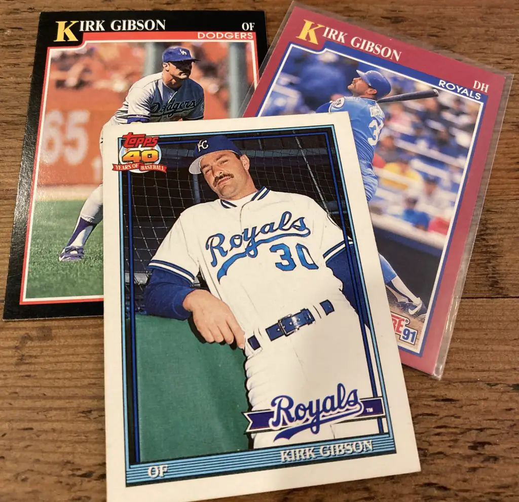 Kirk Gibson Cards