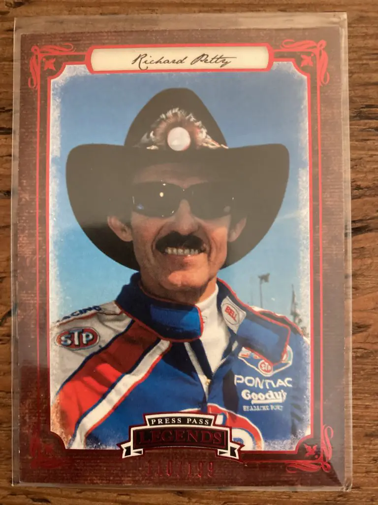 Richard Petty and his famous hat