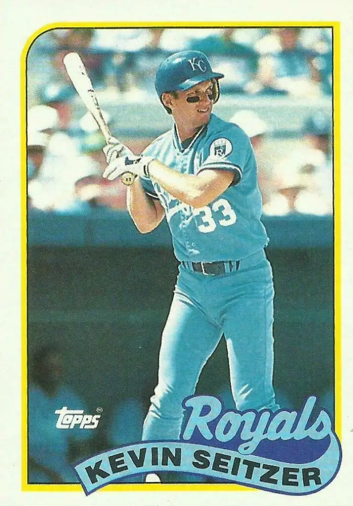 Kevin Seitzer Topps card