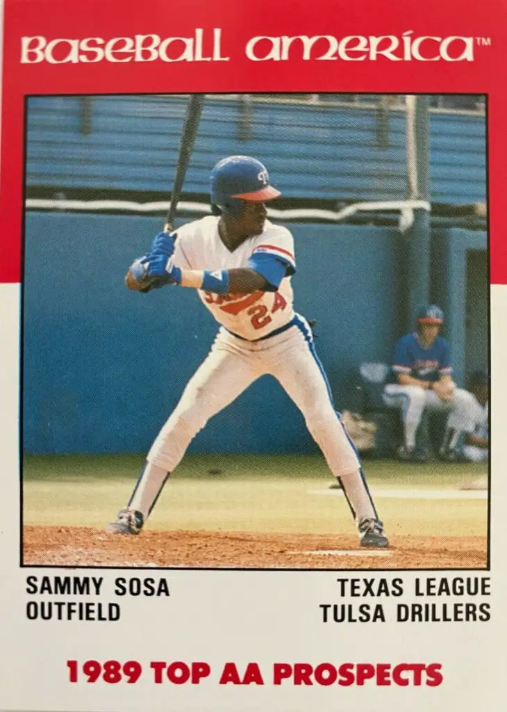 Sammy Sosa Amateur Card