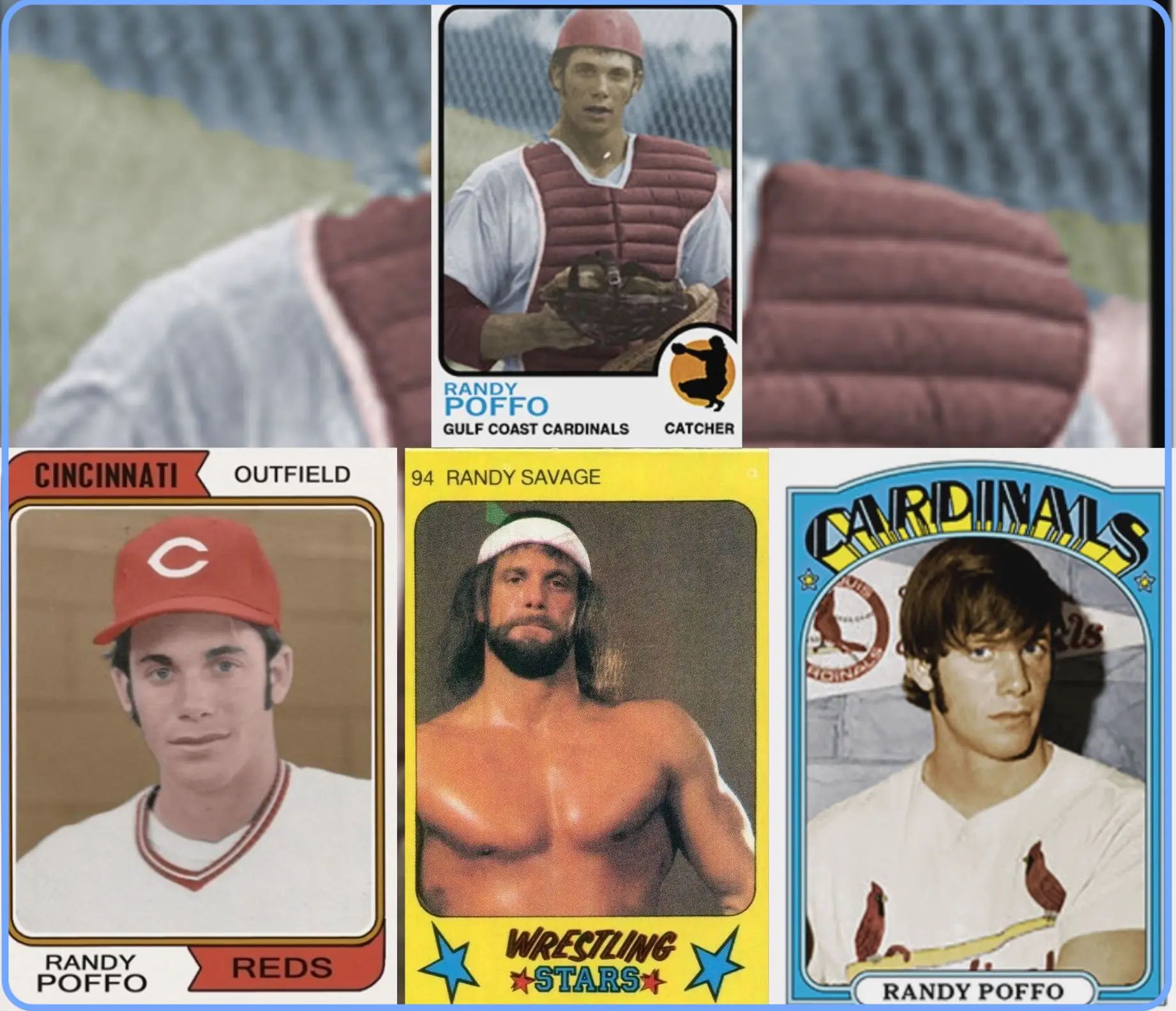 Randy Poffo Baseball Cards - Sports World Cards