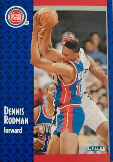 Dennis Rodman Autographed 1993-94 Upper Deck Card #63 San Antonio