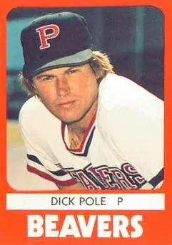 Dick Pole  funniest names on sports card