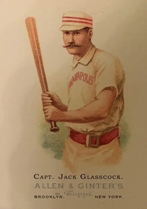 Capt. Jack Glasscock Baseball Card 