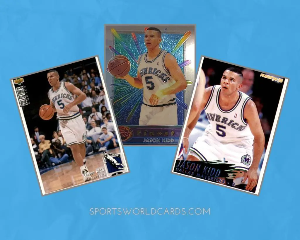 Jason Kidd Sports card collage