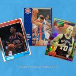 Dennis Rodman sports card Collage