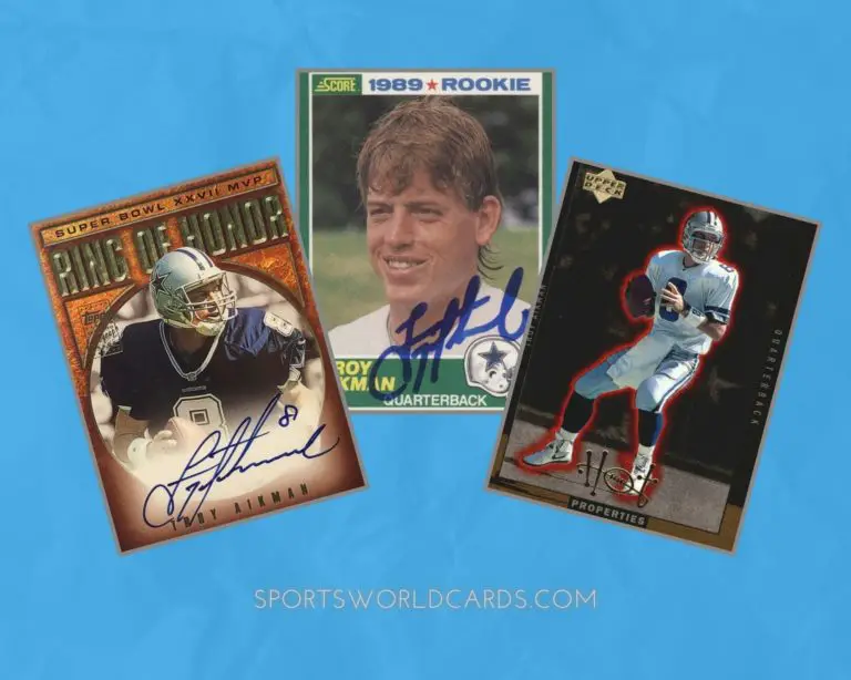 Most Valuable Troy Aikman Football Cards - Sports World Cards