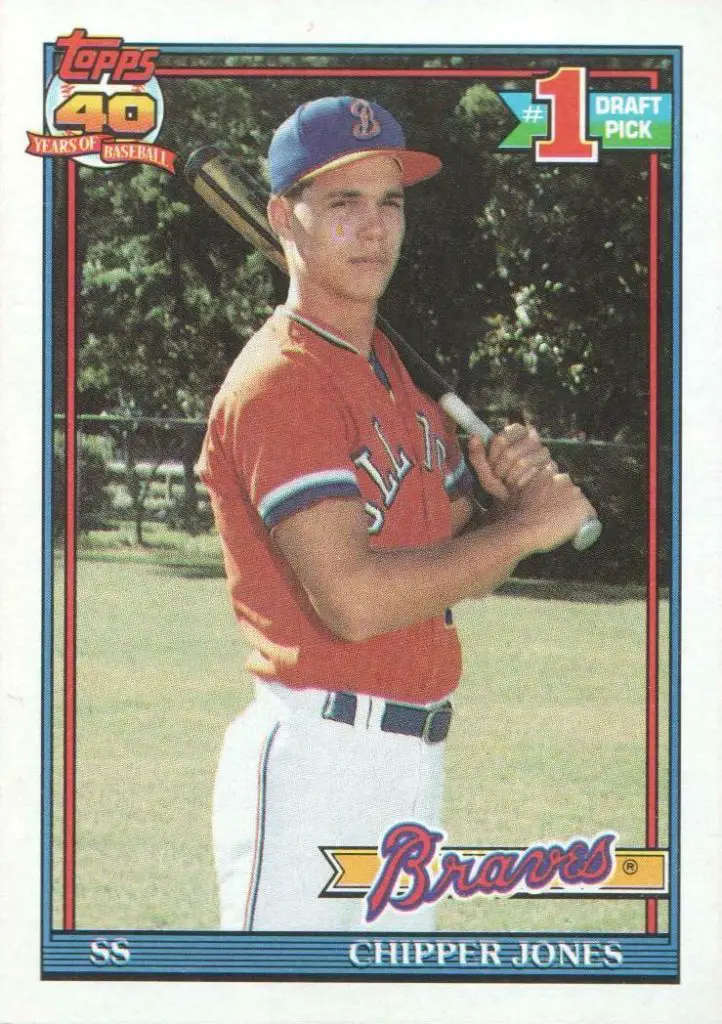 1991 Topps Base Version, Card #333 (Rookie Card)