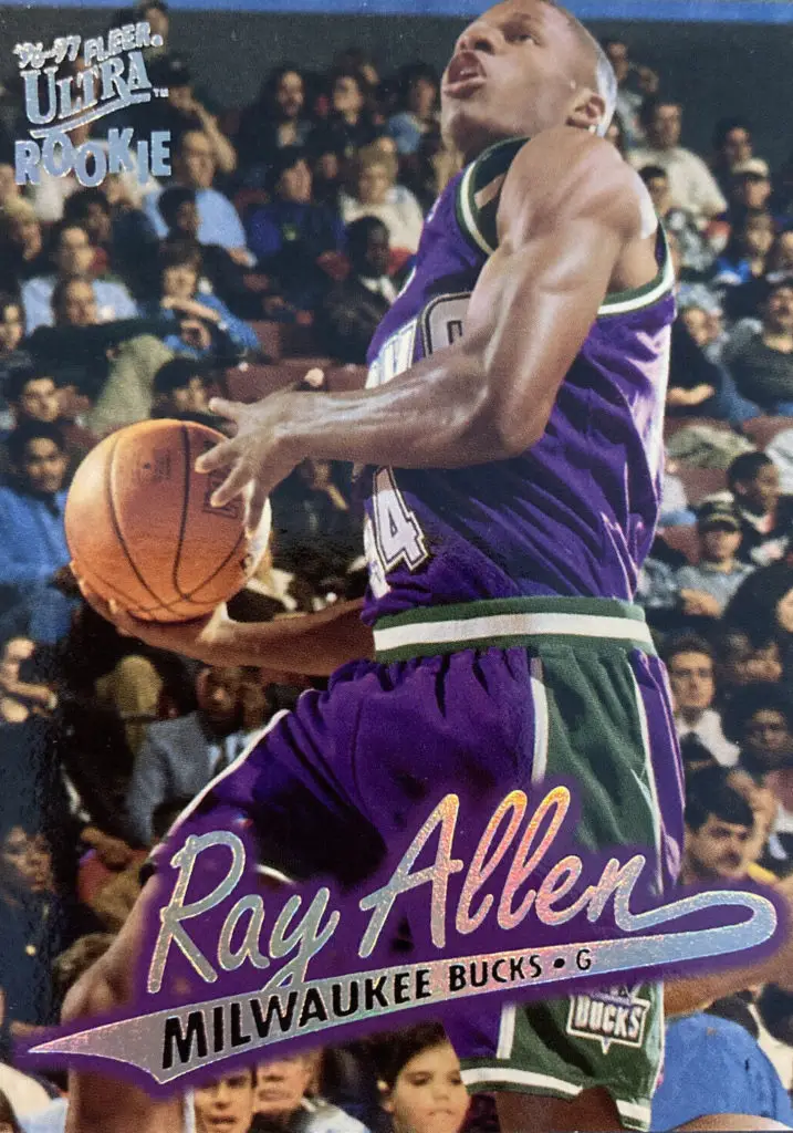1996 Fleer Ultra #60 Ray Allen
