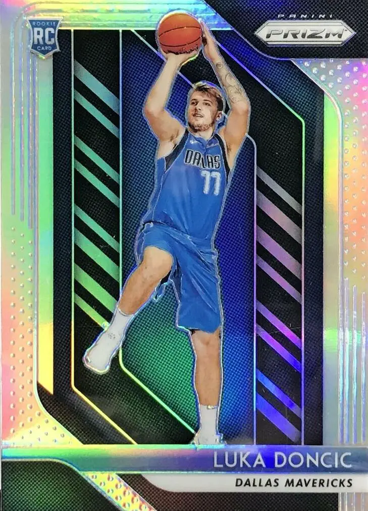 2018 Luka Doncic Rookie Card (Silver Prizm), Card #280