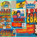 Fleer 1990 Baseball Card collage