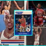 Scottie Pippen Rookie Card Collage