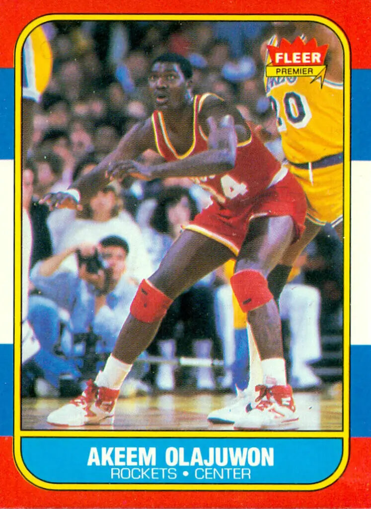 1986-1987 Fleer Rookie Card #82