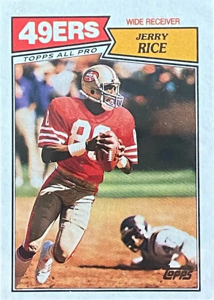 1987 Topps Jerry Rice #115