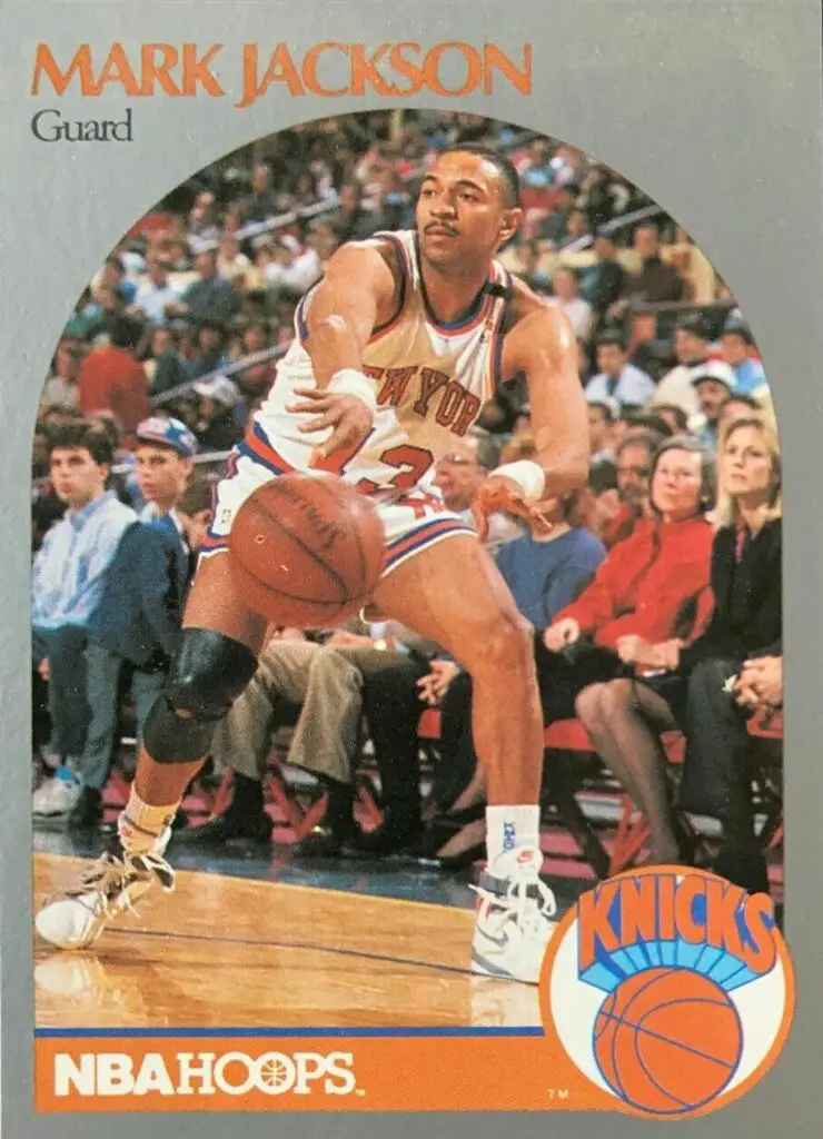 1990 NBA Hoops Mark Jackson Card #205