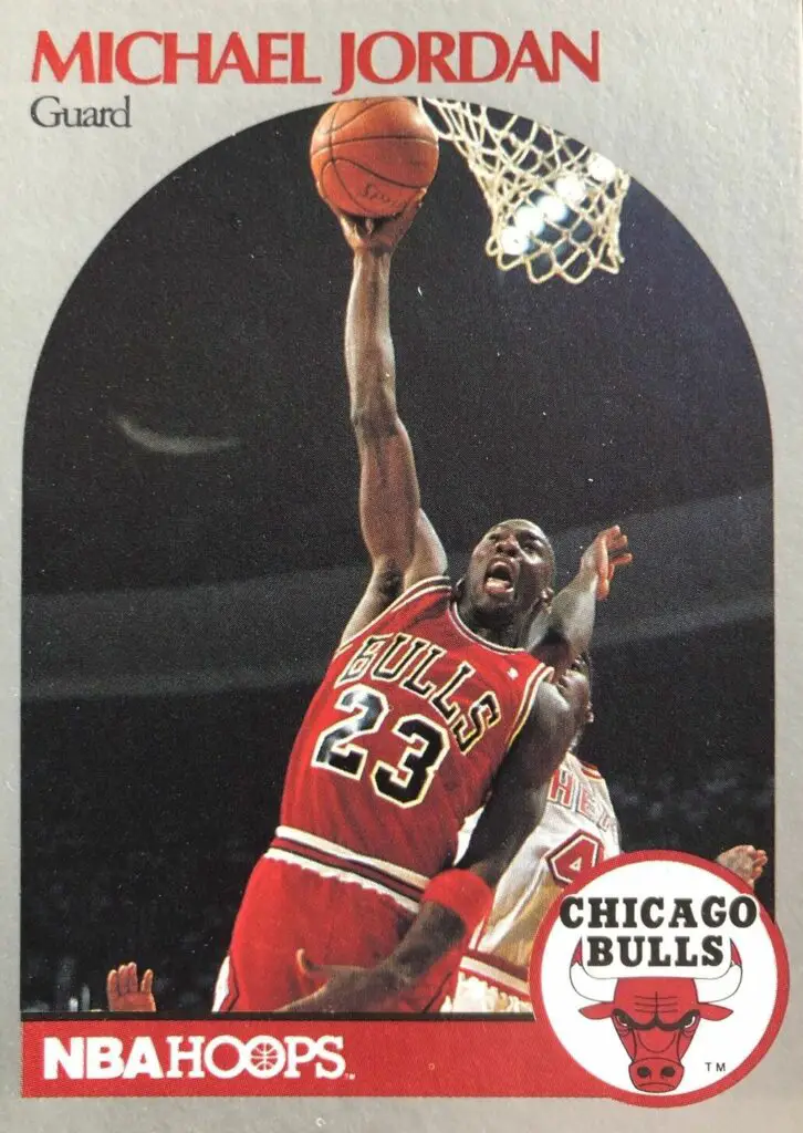 1990 NBA Hoops Michael Jordan Card #65