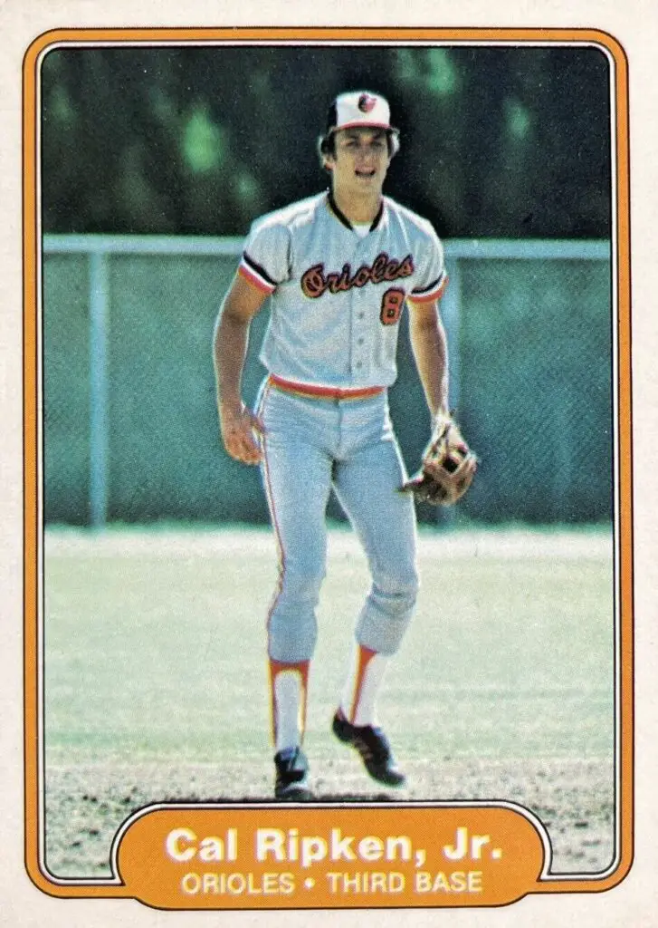 1982 Fleer Cal Ripken Jr. Rookie Card #176