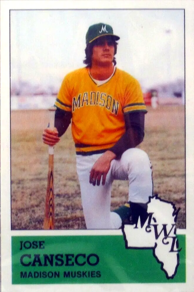 1983 Fritsch Madison Muskies Card #13