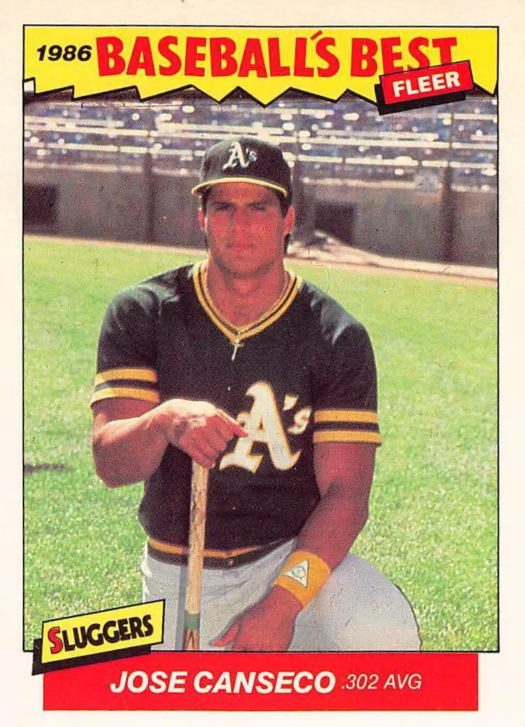 1986 Fleer Baseball's Best Card #5 Rookie Card