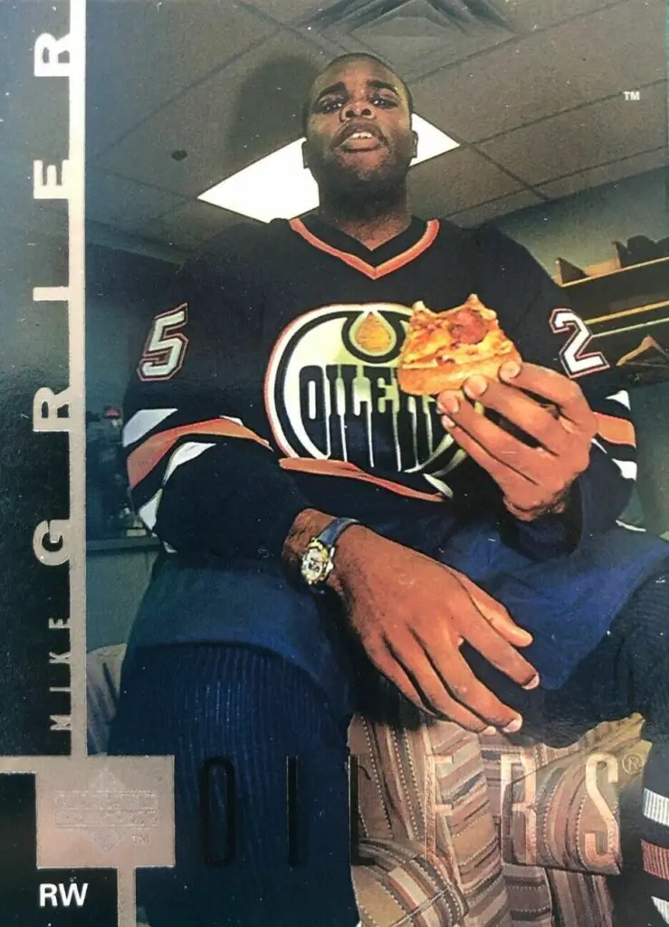 1997-1998 Upper Deck Mike Grier, Card #67