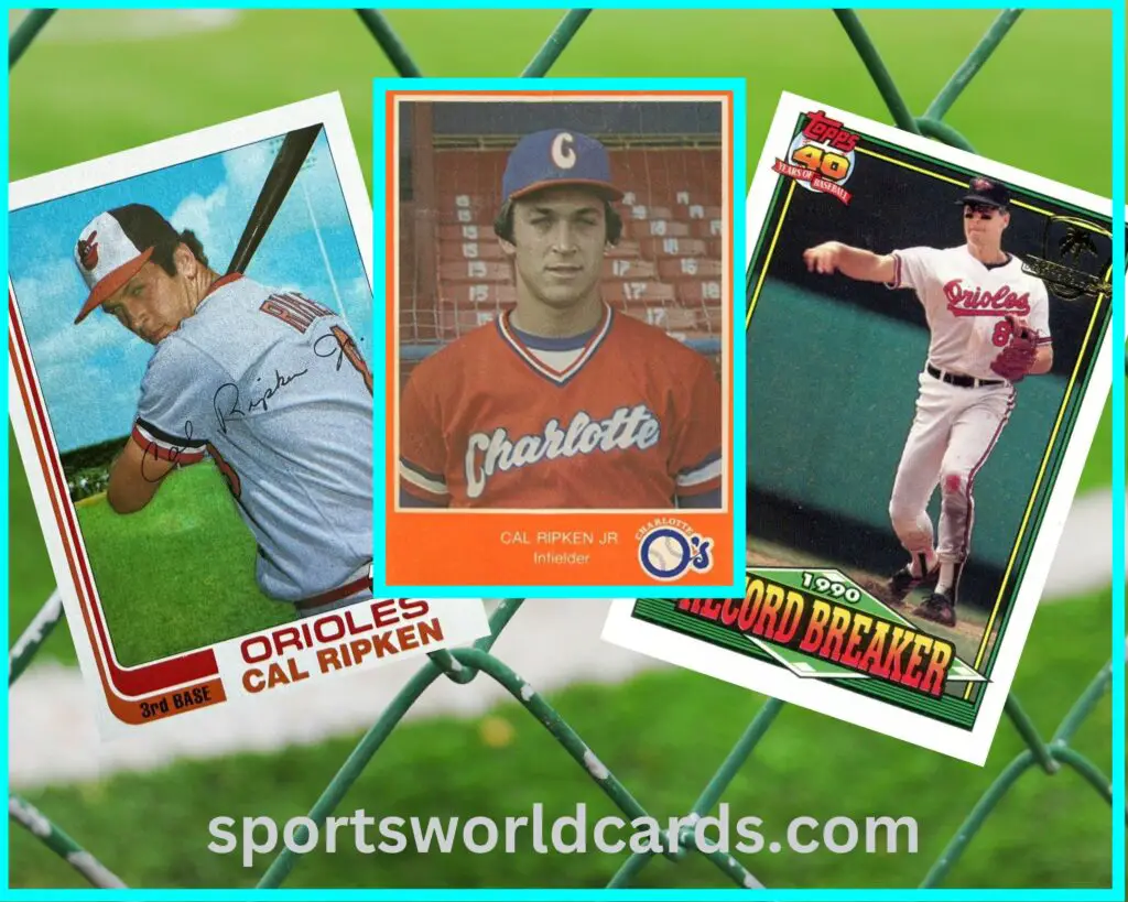 Cal Ripken Jr. Baseball Card Collage