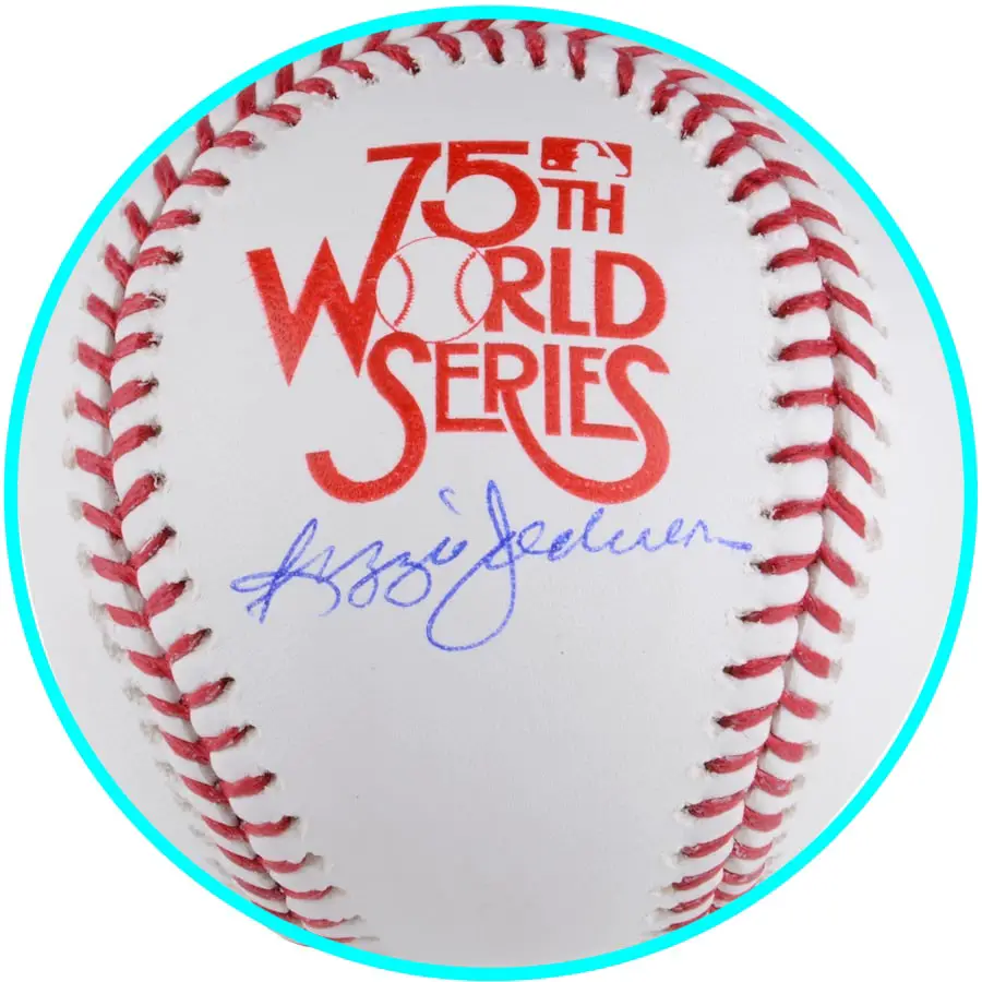 Reggie Jackson autographed 1978 baseball