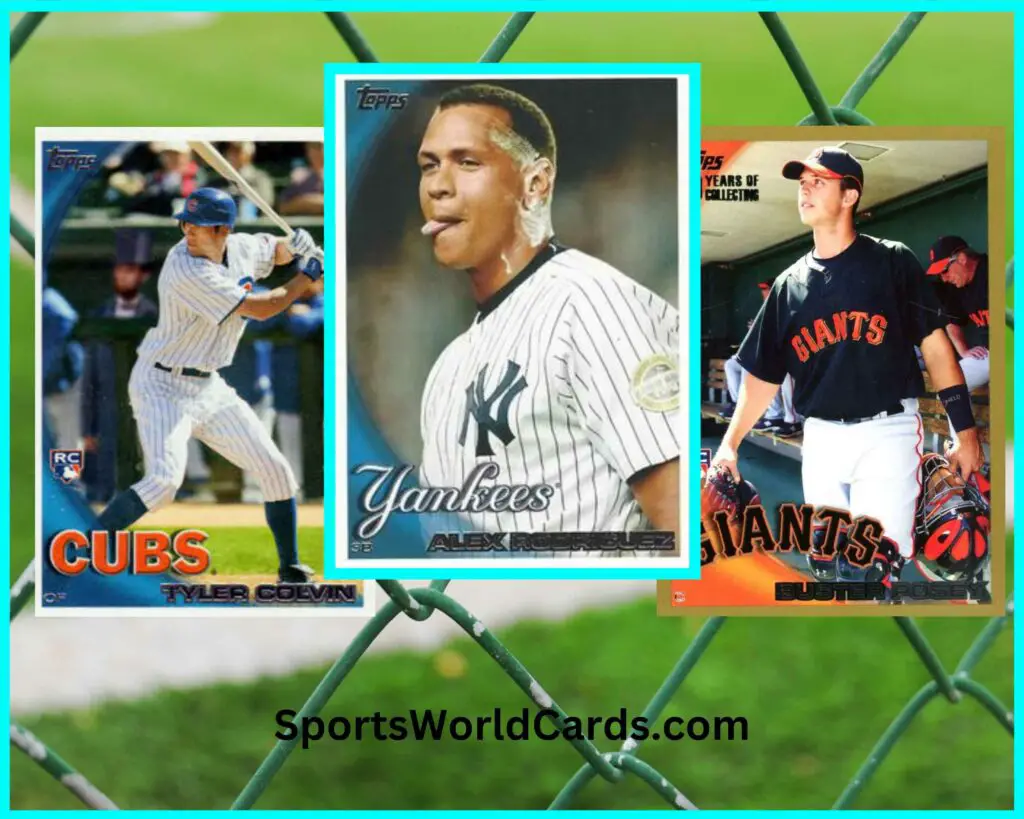 2010 Topps Baseball card collage