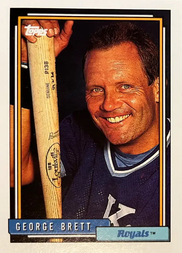 George Brett Card #620 Topps 1992 Baseball Cards