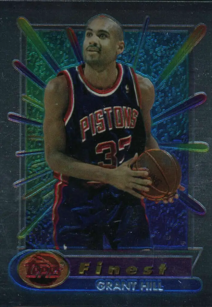 1994-1995 Grant Hill Topps Finest Rookie Card #240
