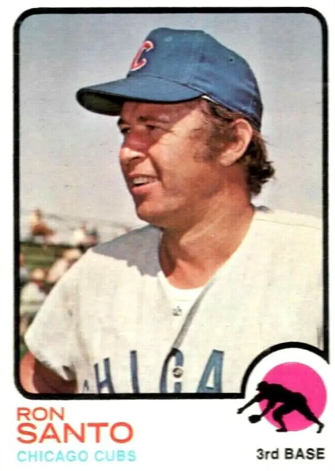 1973 Topps Ron Santo Card #115
