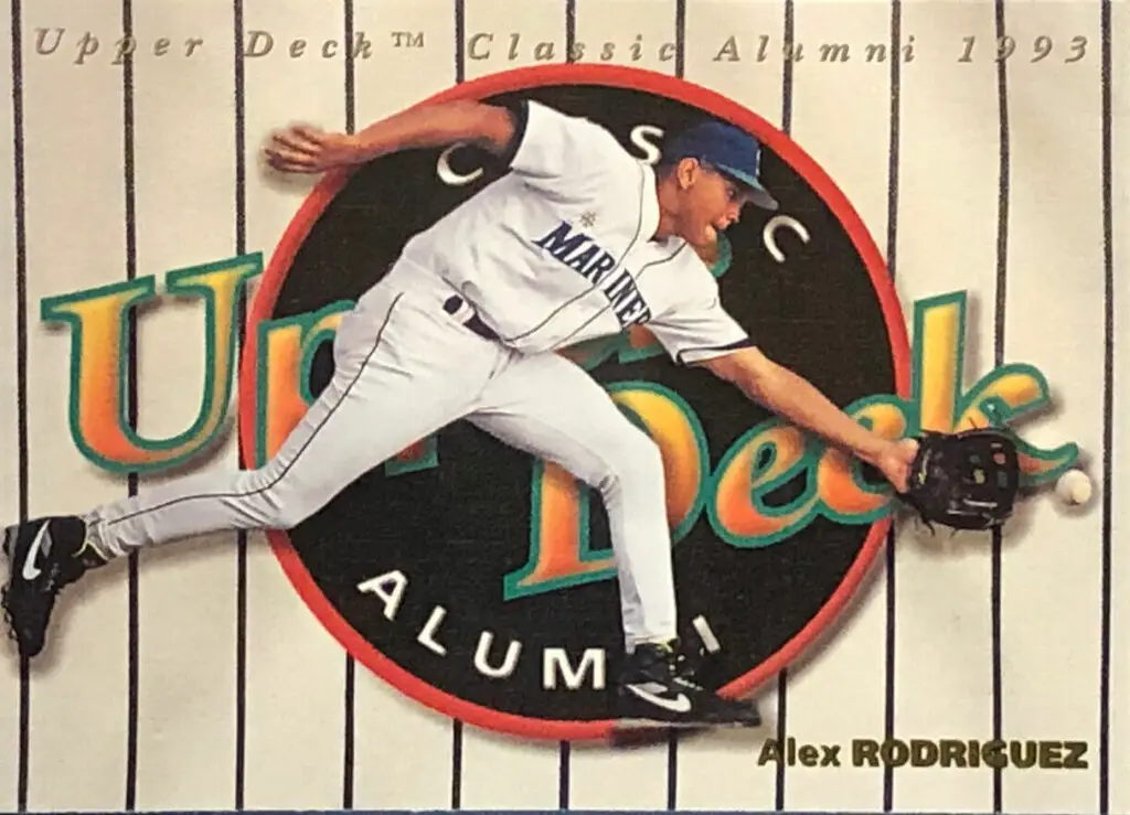 1994 Upper Deck Classic Alumni Alex Rodriguez Rookie Card #298