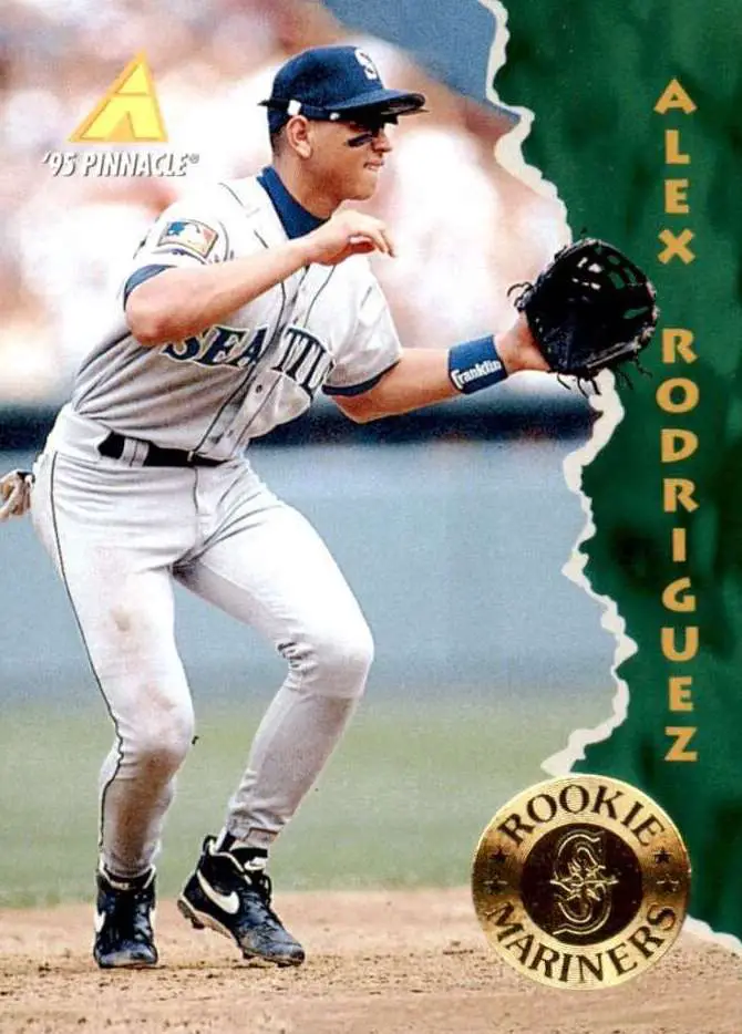 1995 Pinnacle Alex Rodriguez Card #132