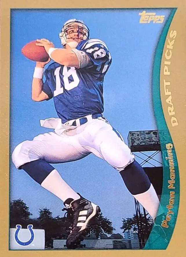 1998 Topps Peyton Manning Rookie Card #360