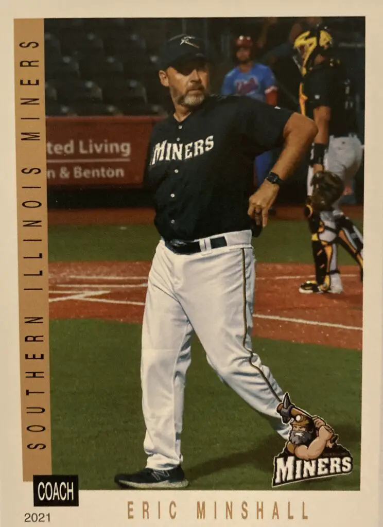 Eric Minshall Baseball card 2021