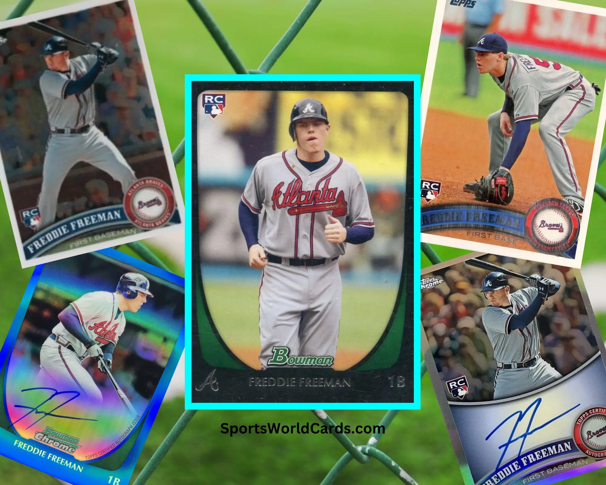 Best Freddie Freeman Baseball Rookie Cards to Collect - Sports World Cards