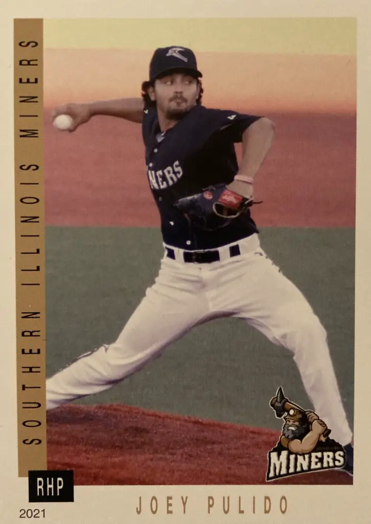 Joey Pulido. Baseball Card 2021