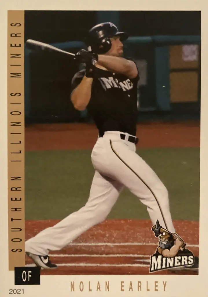 Nolan Earley. Baseball Card 2021