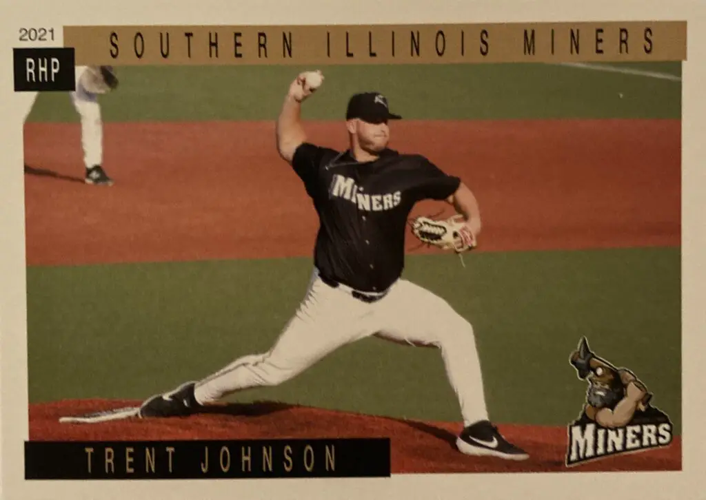 Trent Johnson Baseball card 2021