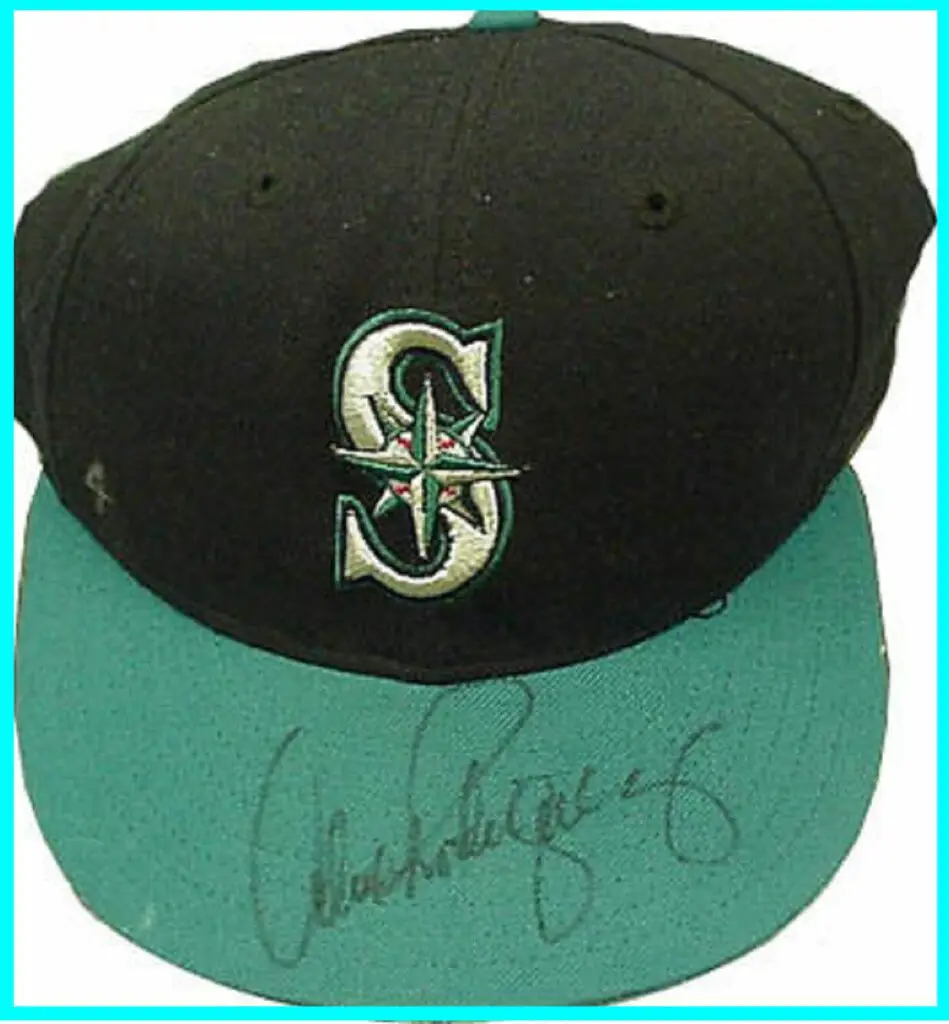 alex rodriguez signed game used baseball cap