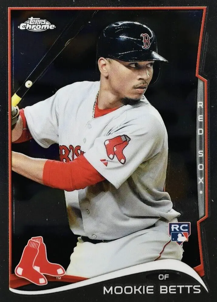 2014 Mookie Betts Topps Chrome Update Card #US-20