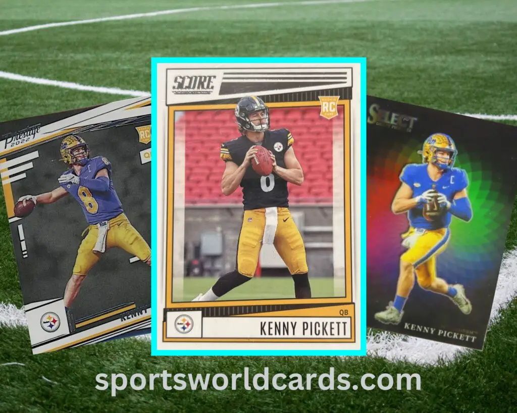 Kenny Pickett Rookie Card Collage