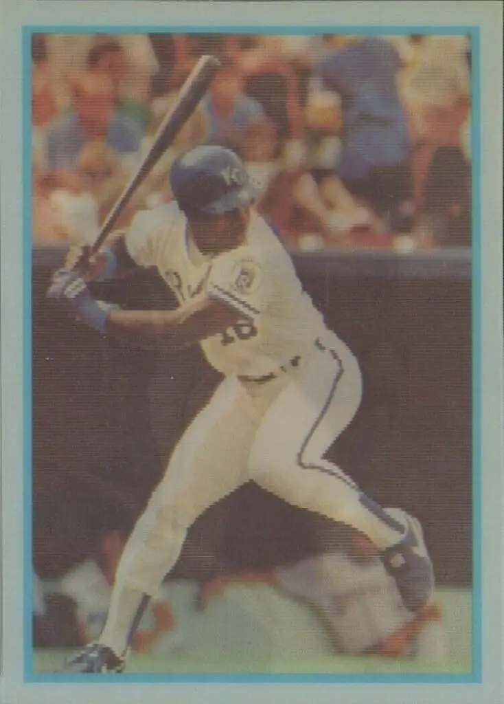 1986 Sportflics Bo Jackson Rookie (Baseball) Card #40