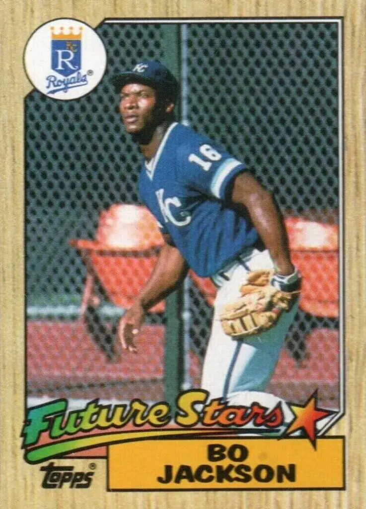 1987 Topps Future Stars (Baseball) Card #170 Bo Jackson Rookie